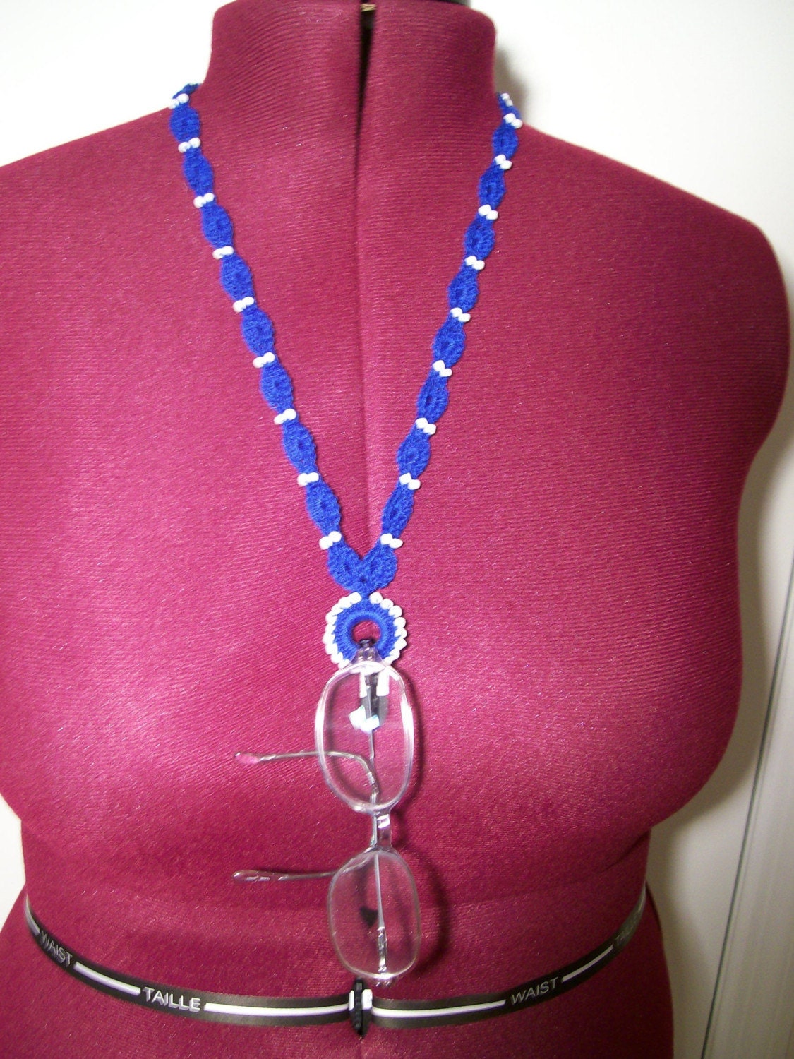 Necklace and eyeglass holder