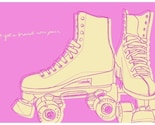 Lunastrella Roller Skates Print