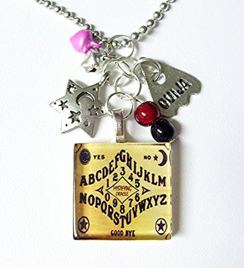 Vintage Ouija Board Charmed Pendant Necklace BUY 2 GET 1 FREE Made By Laughing Vixen Lounge