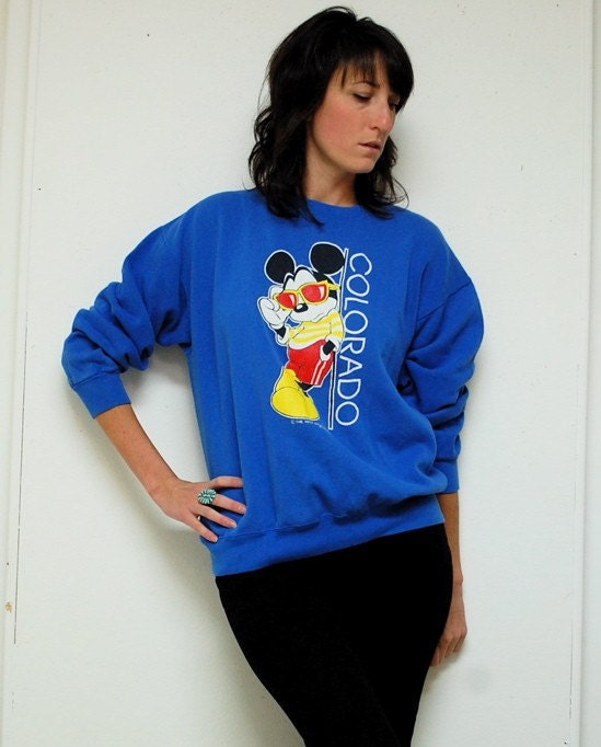 Vintage 80's Mickey Mouse Sweater