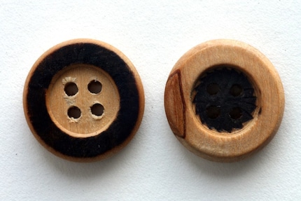 Contrasts, 3/4 inch Wooden Buttons