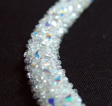 Ice Crystals Holiday Bracelet