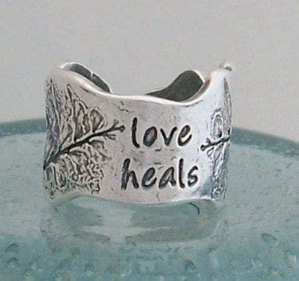 Love Heals Fern Ring