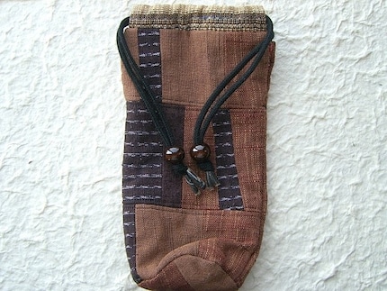 Vintage Japanese Kawaii Cute Bag-Kinchaku Bukuro-Drawstring Bag