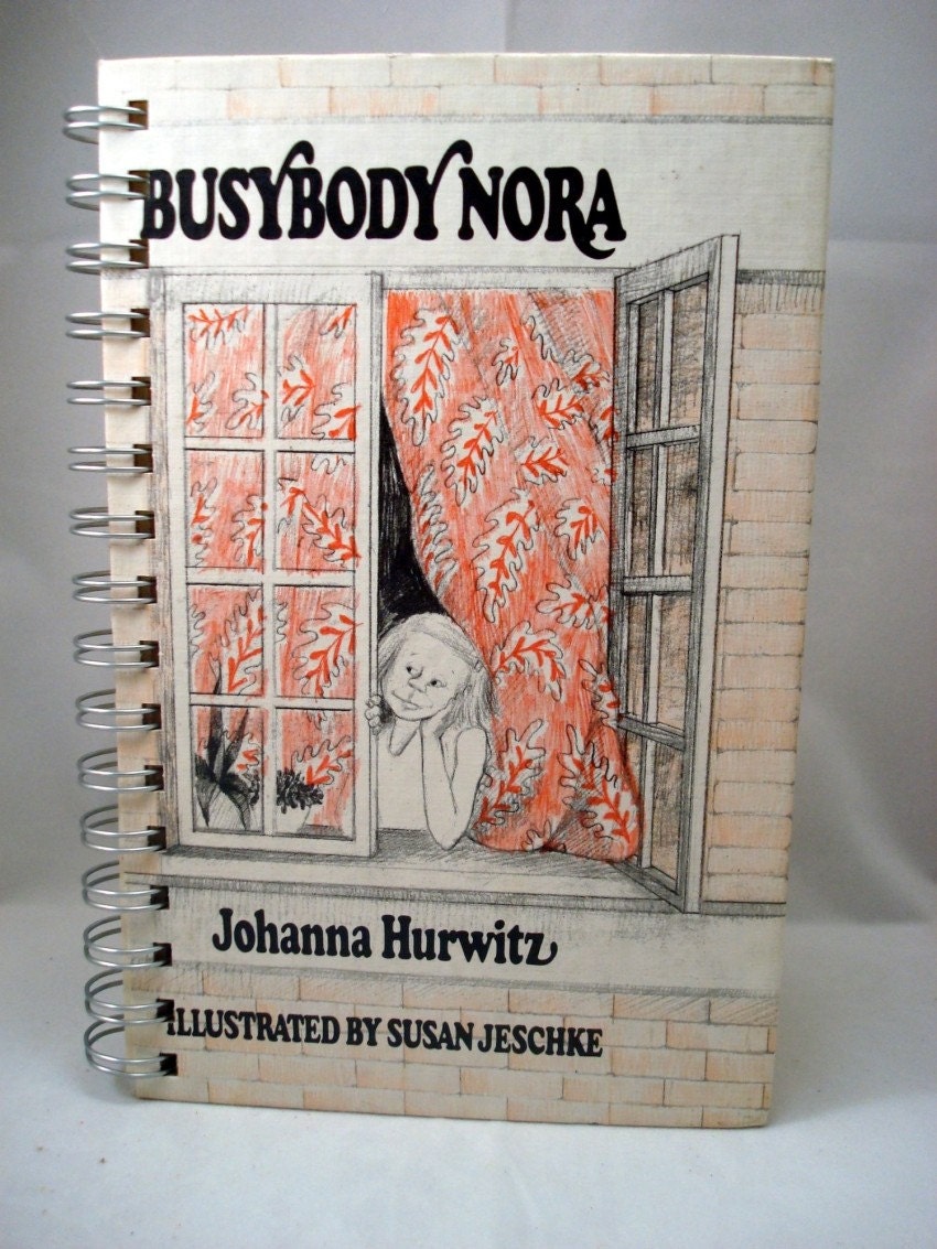 Recycled Handmade Journal - Busybody Nora