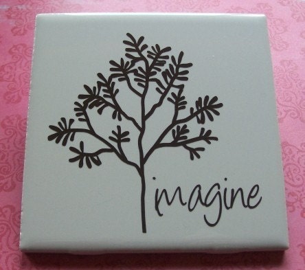 SALE Inspiration Tree Coasters- Set of 4