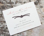 Tie the Knot Save the Date Card