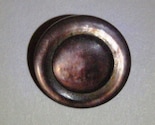 Antique Button Iridescent Brown Mother of Pearl 1/2 Inch