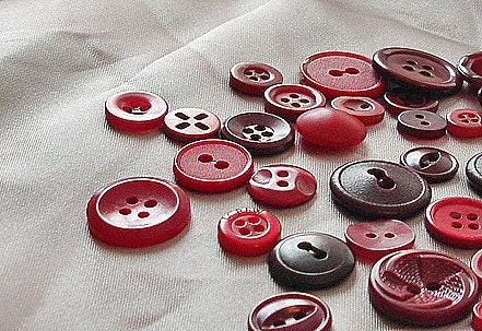 It's Not A Merlot, It's A Burgundy Scrapbooking and Craft Buttons