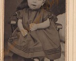 Tintype Photo Circa 1800s Baby Girl