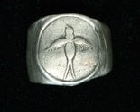 bird stamp ring