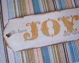 SALE   5 Announcement Cards- Set of 5- To have JOY one must share it, Lord Byron, Handmade, OOAK- FREE SHIPPING