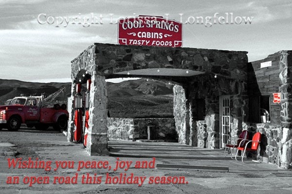 Route 66 Mother Road Holiday Card