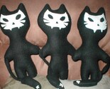 Ghost Dead Black Kitty stuffed toy