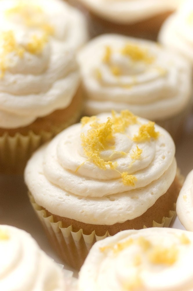Lemon Zest Vegan Cupcakes