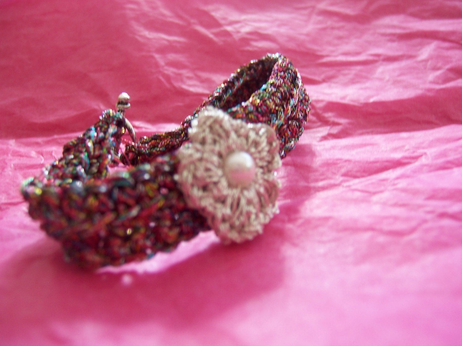 Party Handknitted Bracelet