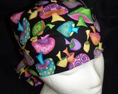 GROOVY TIMES ARE BACK HEADWRAP,,,,, PSYCHEDELIC AND GROOVY MUSHROOMS