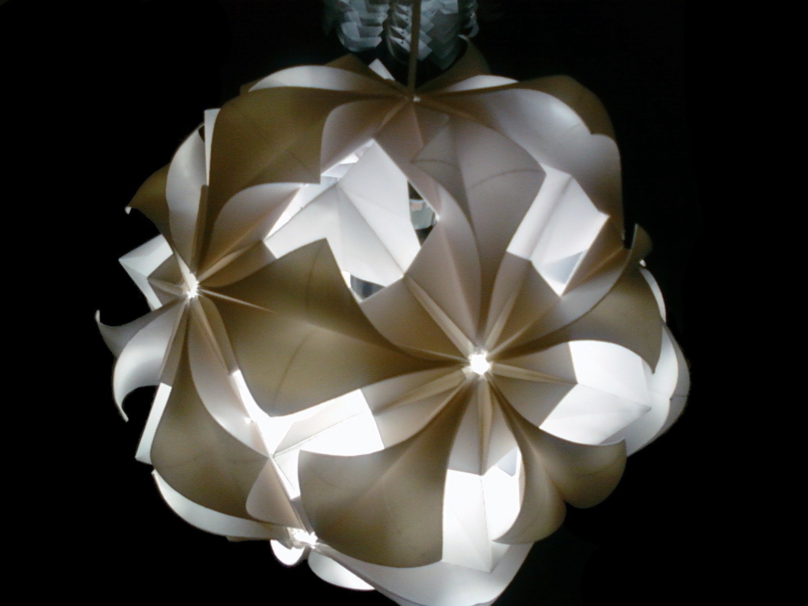 White Paper Lamp 10 inches
