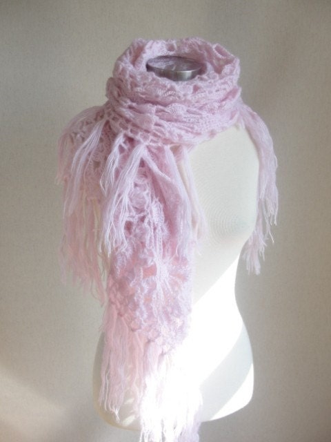 PINK IMPRESSIVE SHAWL-REAL SOFT-LOVE-REAL CHEAP-REAL QUALITY-READY TO SHIP-A BEAUTIFUL GIFT