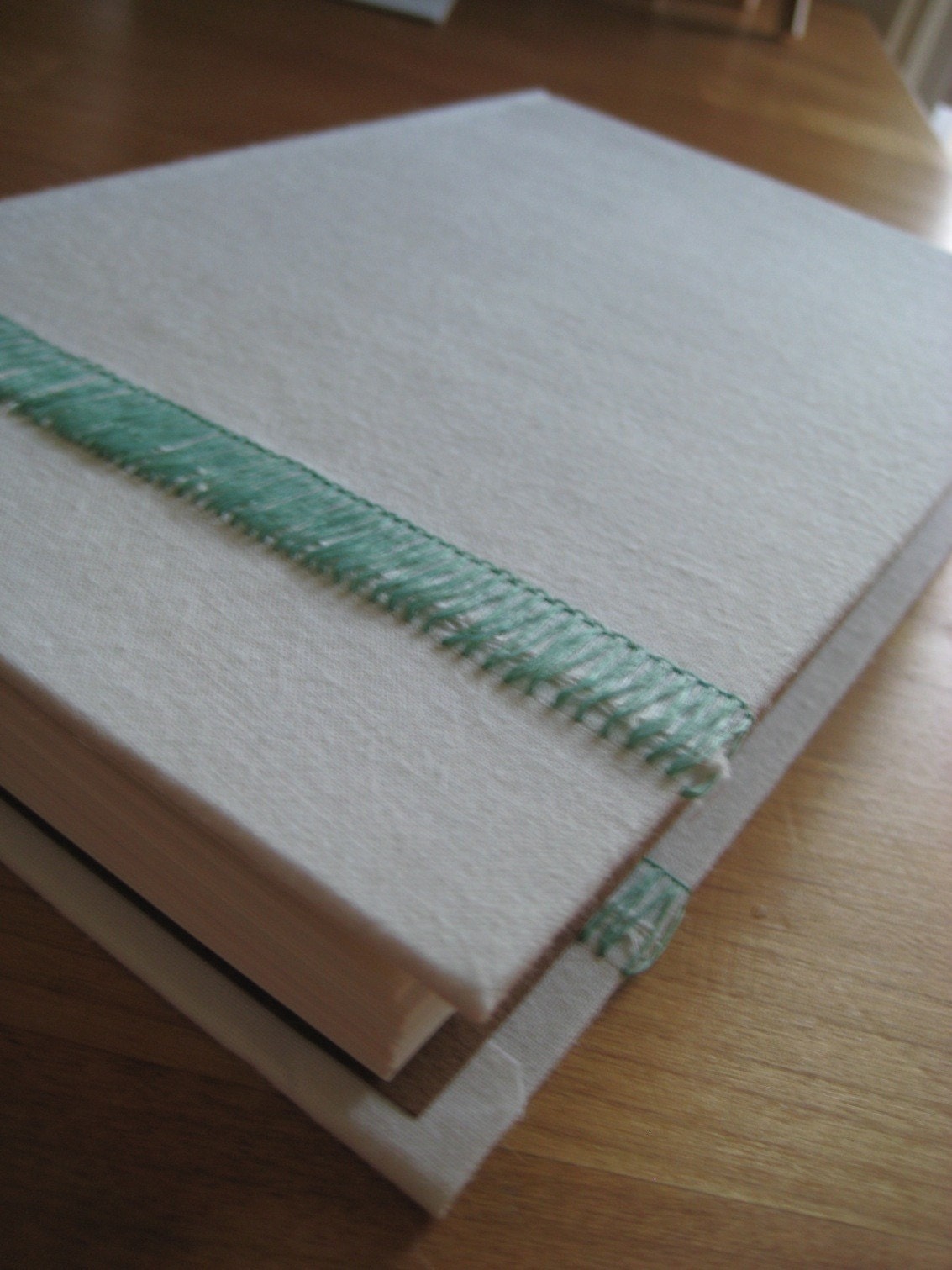 Turquoise Stitch, Large Pencil Companion Blank Book
