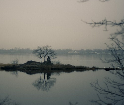 Rain And Fog  (8x8 Fine Art Photograph)
