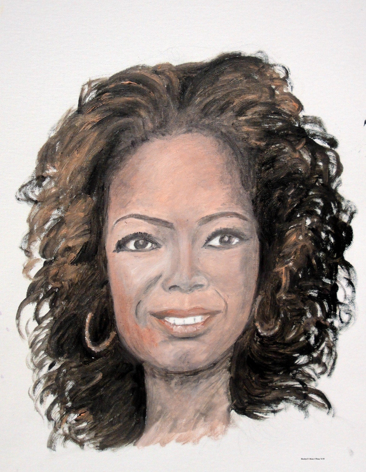 1  Oprah Print on High Quality Gloss Poster Paper  (24x18)
