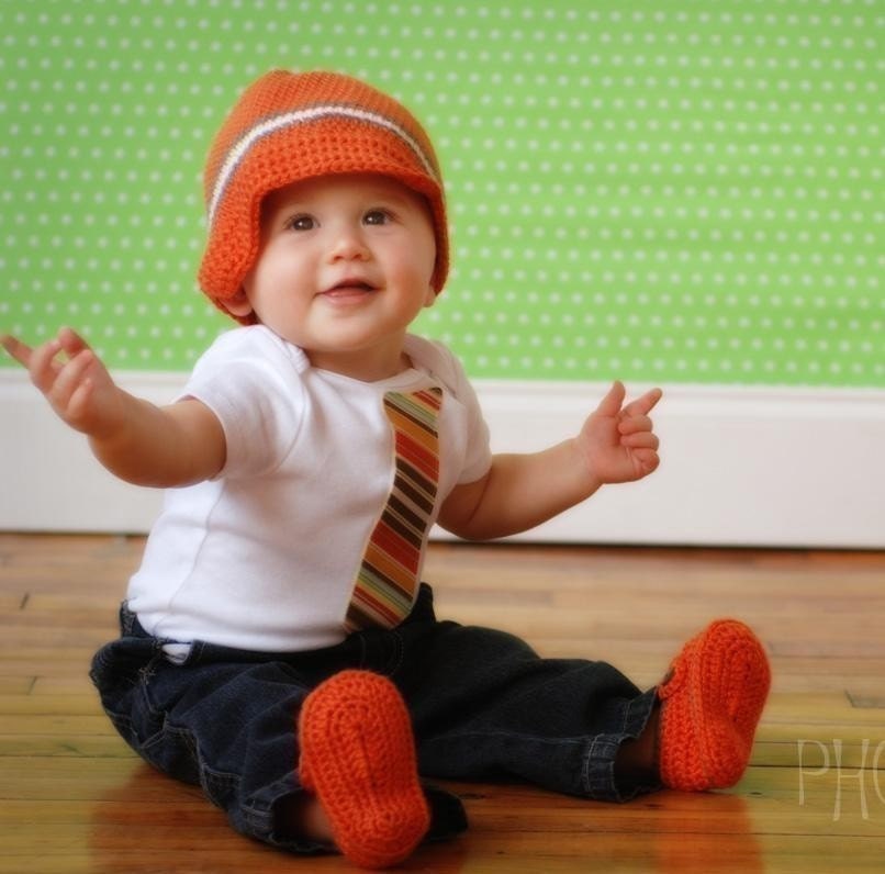 GET THE SET AND SAVE - Beanie and Tie One-Z - Professional Baby Shower Gift Set 0-3m