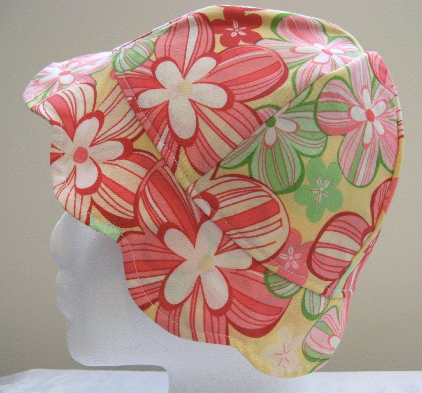 Infant / Toddler Sweetheart Sun Hat by Nana Brown's - Floral