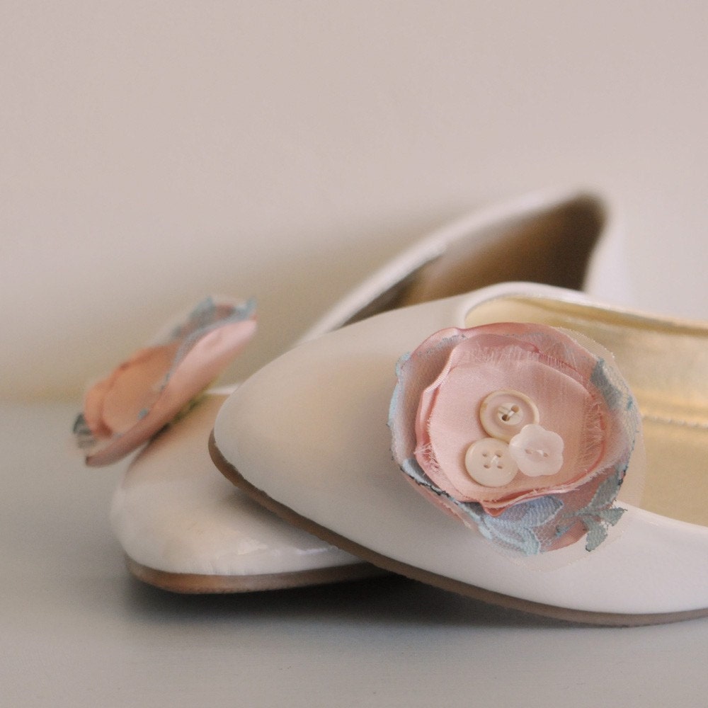 Blossom Flower Shoe Clips