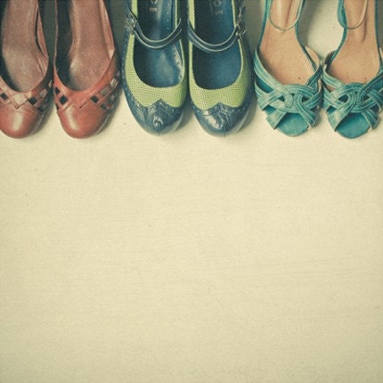 SPRING SALE The Shoe Collection 5 x 5 Print
