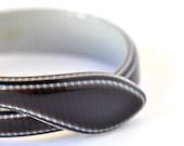 Vintage Lea Stein Gray Snake Bracelet