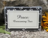 KJV Scripture memory cards - PEACE