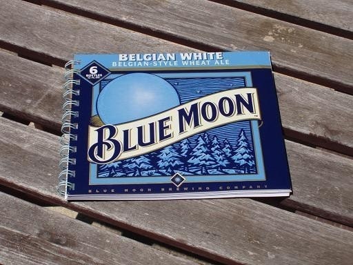 Blue Moon Recycled Note Pad
