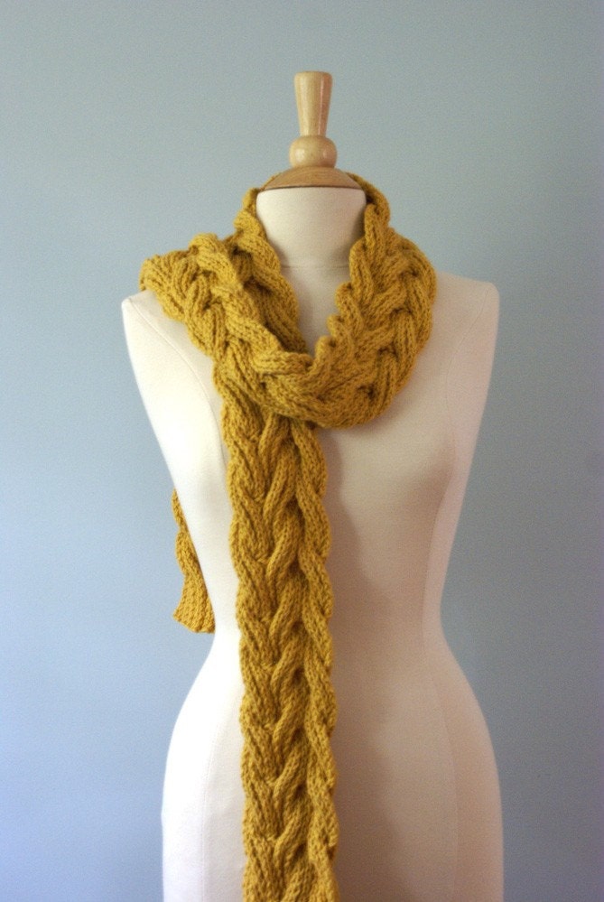 Handmade Knit Aspen Scarf - Ready to Ship