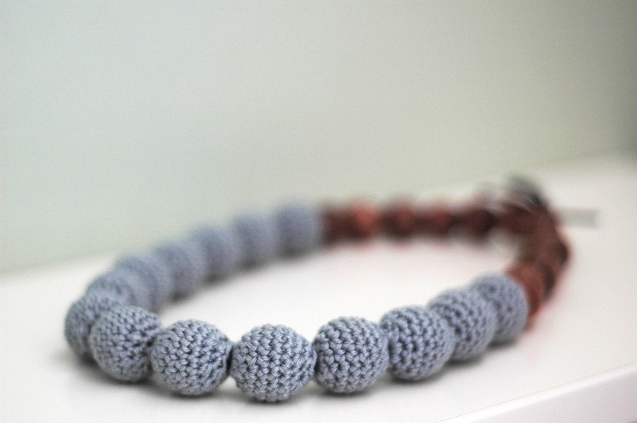 Crochet Balloon Necklace