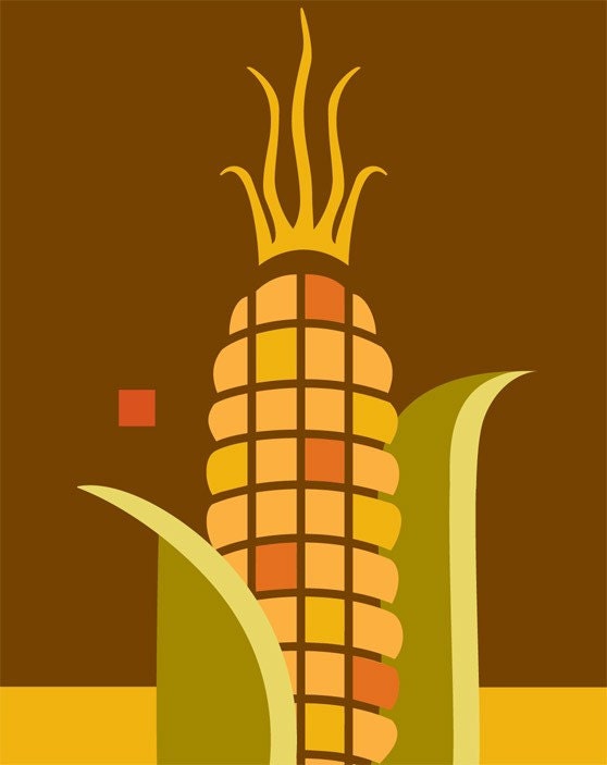 Indian Corn Giclee print