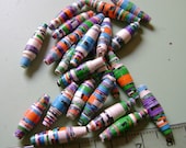 Festive Paper Beads