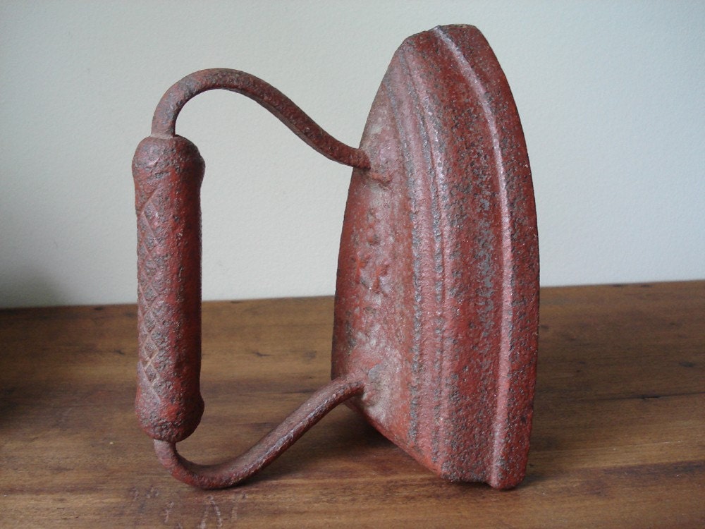 Vintage Iron - Red Cast Iron