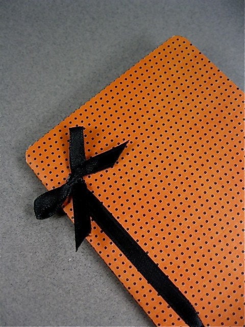 Pumpkin Polka Dots Mini Journal Notebook