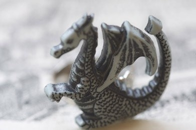 Hagrids Ridgeback Dragon Ring