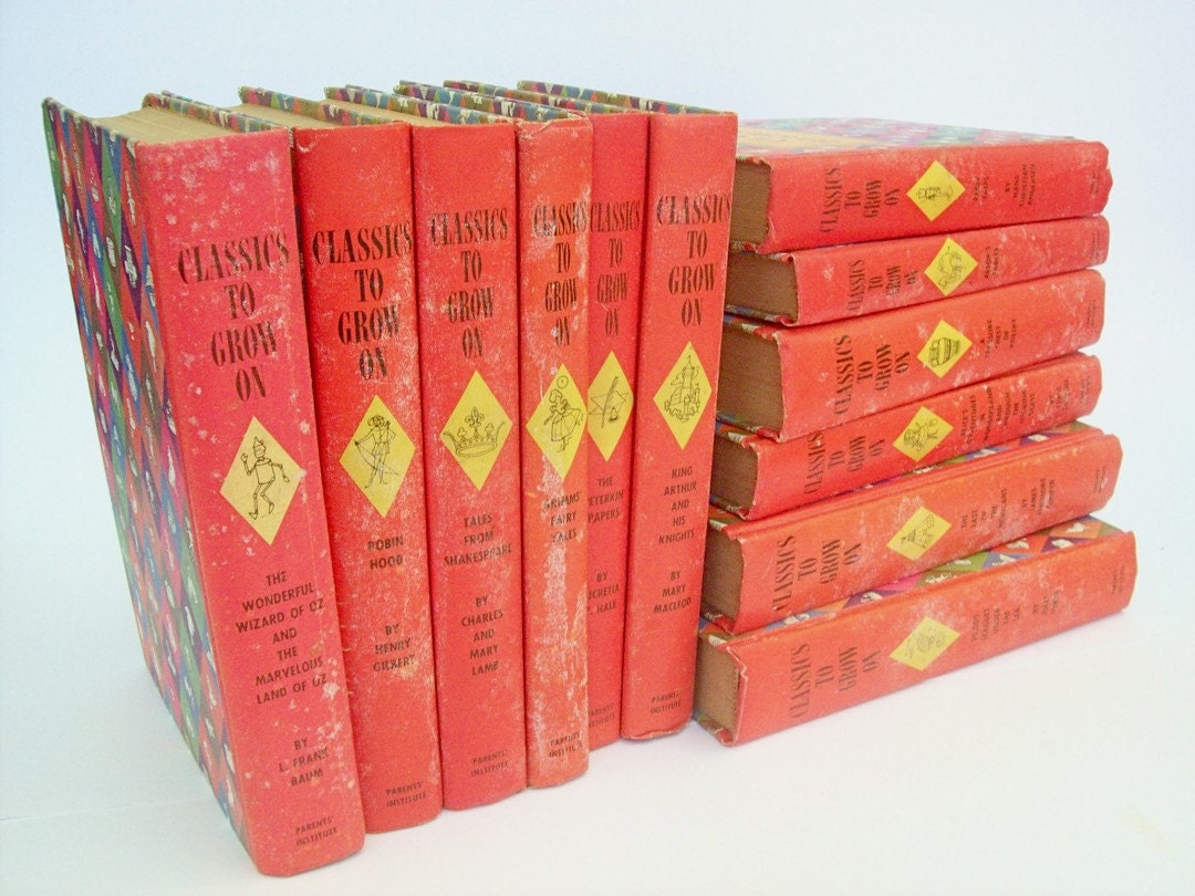 Classics to Grow On Children's Books 12 Vols. 1966