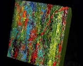 Wishteria Acrylic Abstract Highly Textured Original Painting