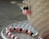 ON SALE Bridesmaids Gift - Bracelet and Earrings - Customize your favorite colors on your special day