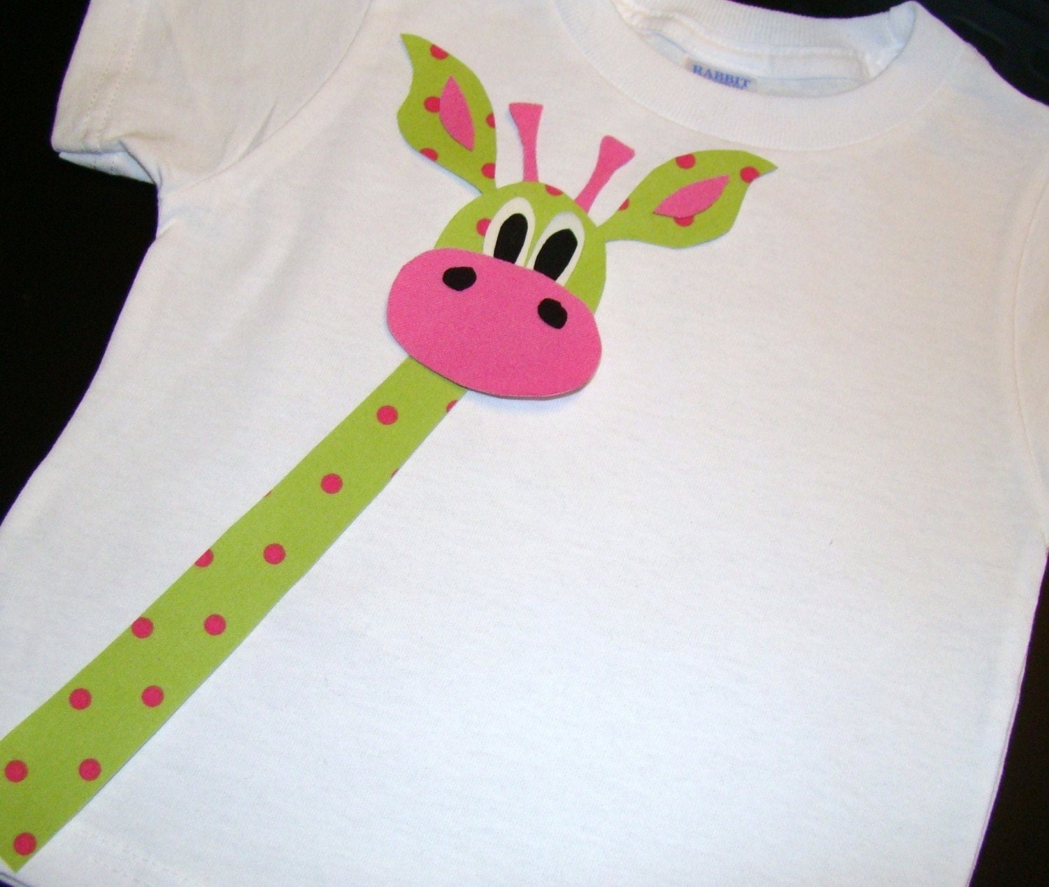 Giraffe - Custom Size Applique Shirt