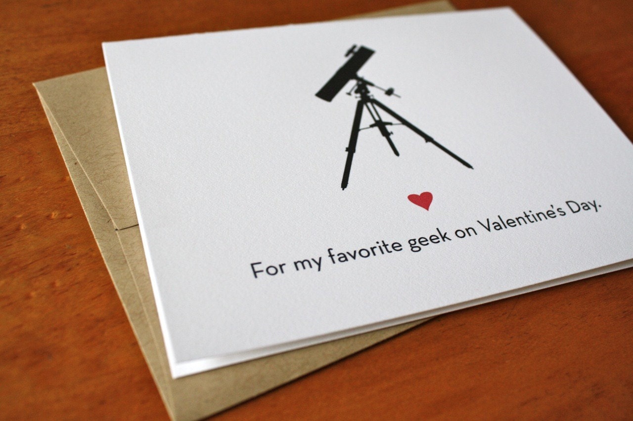 For My Favorite Geek on Valentine's Day