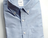 Men's Shirt - Cambridge Oxford in Light Blue STYLE No. BKT10