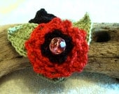 A Rose for You /Crocheted  Bracelet