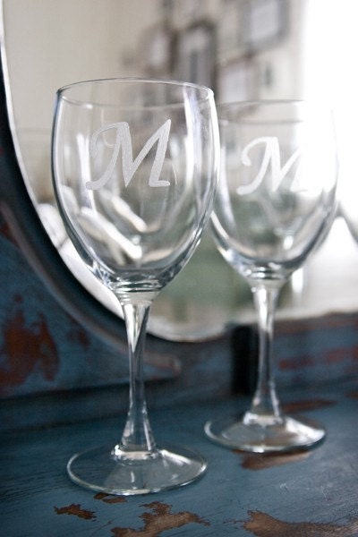 50 Wedding or Shower Wine Glass Favors/Placecards