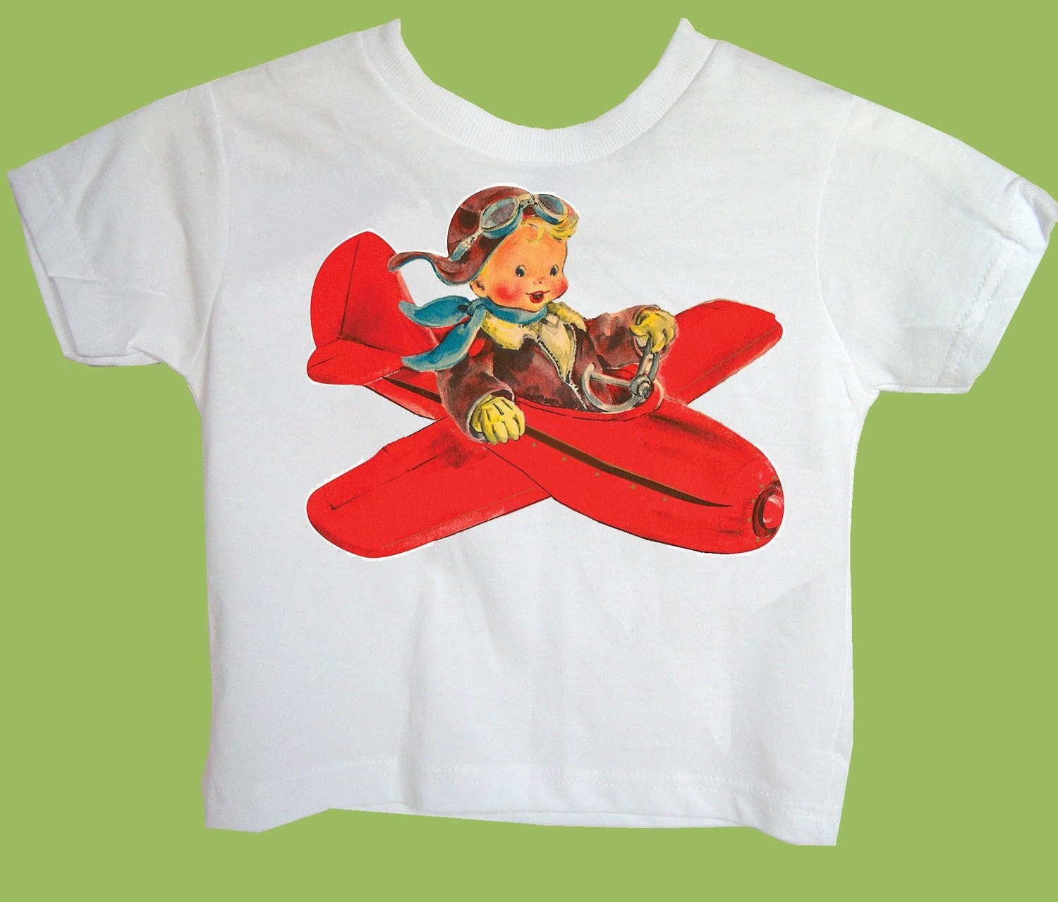 The Aviator Onesie and Toddler TShirt by ChiTownBoutique.etsy