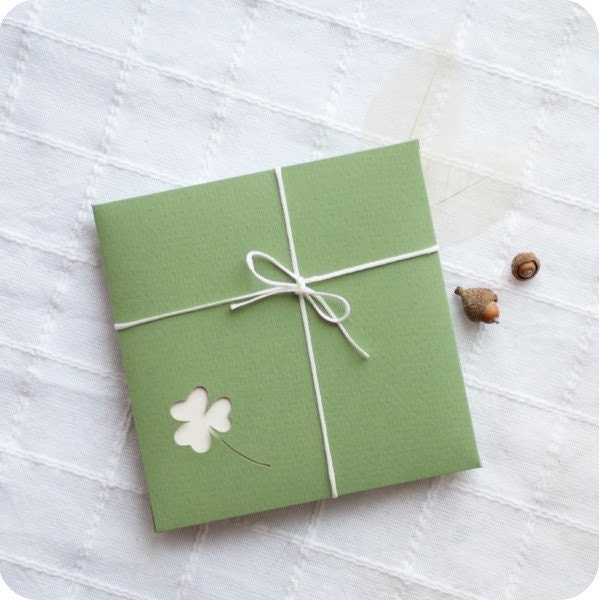 Clover set of  card, tags & notes paper